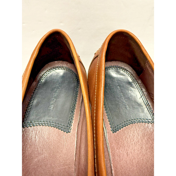 Blake McKay Brown Leather Penny Loafers Classic Dress Shoes Men’s 11 main image 7
